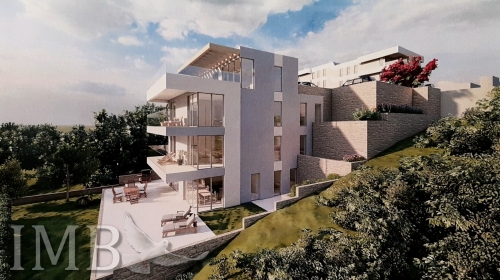Građevinsko zemljište cca 600 m2 | Idejni projekt za zgradu sa 6 stanova/apartmana | Tražena pozicija u blizini sadržaja | Dubrovnik okolica